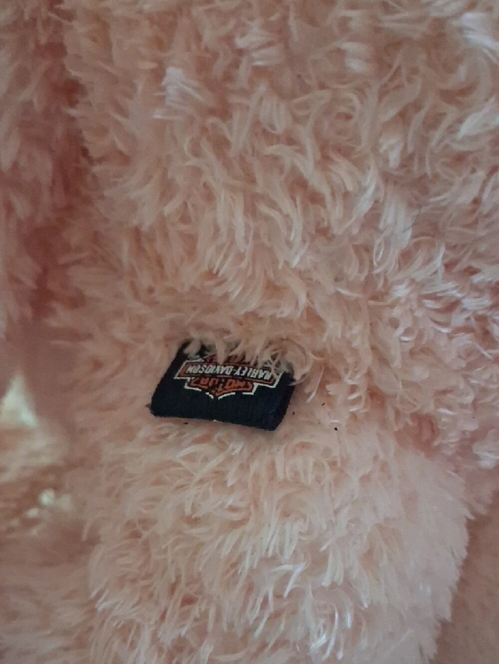 Harley-Davidson Pink Plush Toy with Branded Tag - Picture 2 of 5